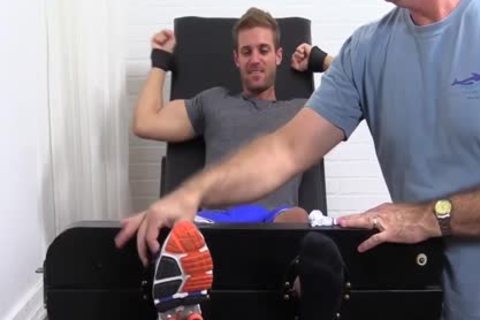 Hunky Dane Getting Tickled In The Chair