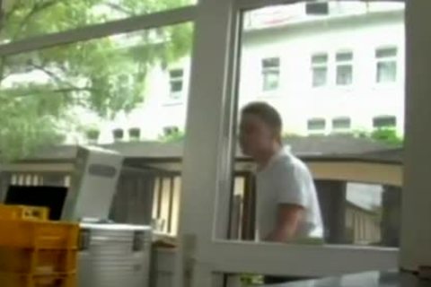 wild men Office males Just plowed At Work!