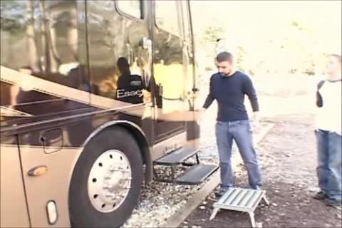 twink screwed In Fair Ride Roustabouts Trailer.Pt.1.