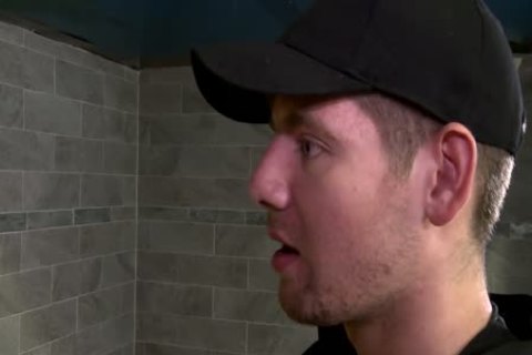 ramrods Rear Pumping In The Locker Room.