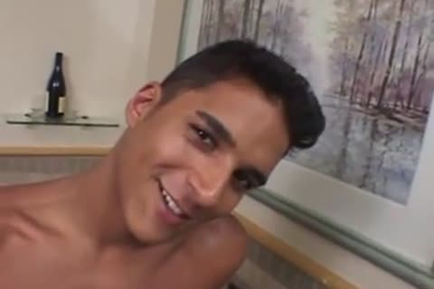 gorgeous Latin lad acquires banged