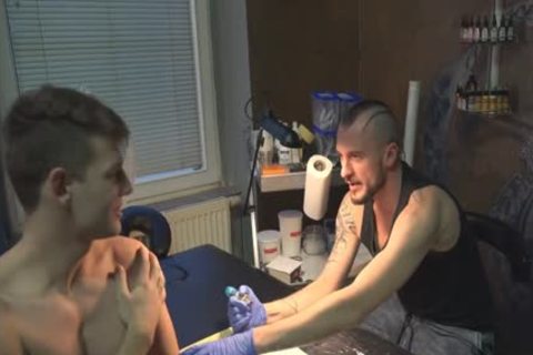 juicy Sex For money In A Tattoo Studio