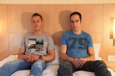 Straight friends get Wanked them humongous shlong In The Same bed By A Neigbour