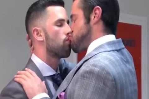 engulfing   Mega Cut penis In Suit