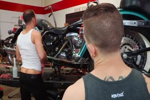 plowing Hard In The Workshop