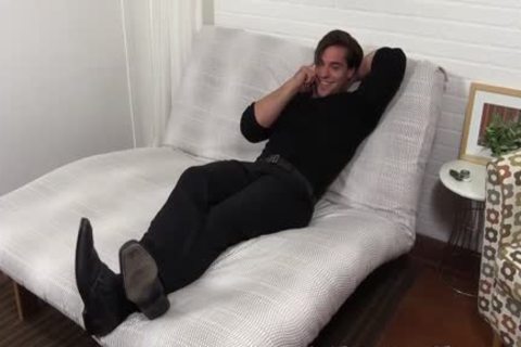 Aspen Masturbates gigantic rod while Getting Foot Worship