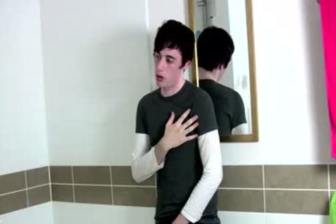 Emo With A wild Body And Tattoo Having His Debut On Camera