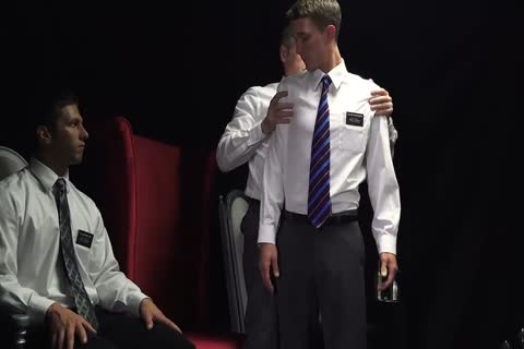 teens In Uniform Checking A twink