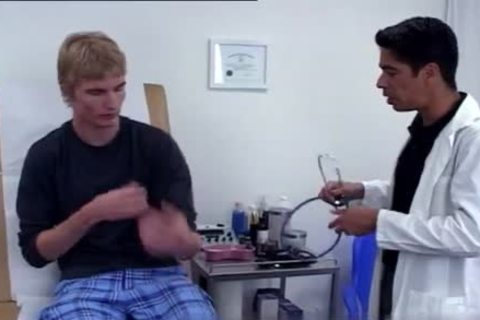Doctor Examines His Patient
