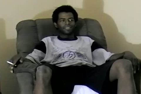 Hung black fellow Jay Pumps A Load Of sperm Out Of His biggest knob