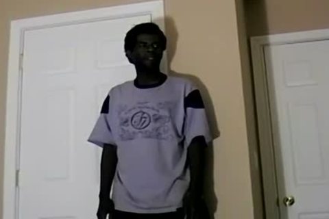 Hung black fellow Jay Pumps A Load Of sperm Out Of His biggest knob