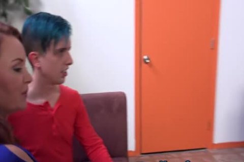 mother I'd like to fuck slut Tugs black rod