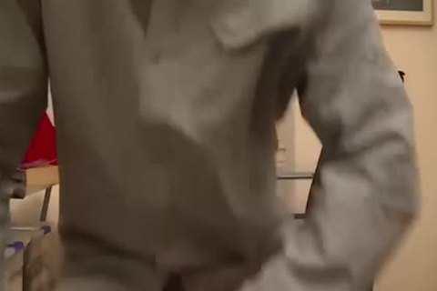 nasty lad pokes His a-hole With A dildo