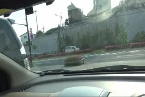 Japanese guy Strokes ramrod