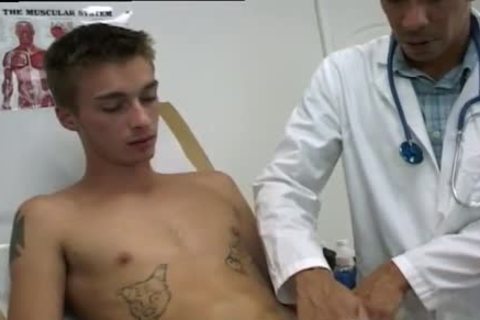 Doctor Jerks Off man penis