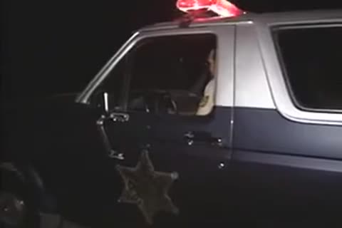 Cop plows His Arrestee (vintage)