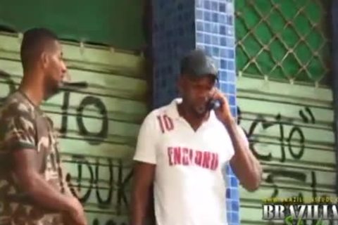 brunette hair lad Sucks And bonks 2 darksome dicks