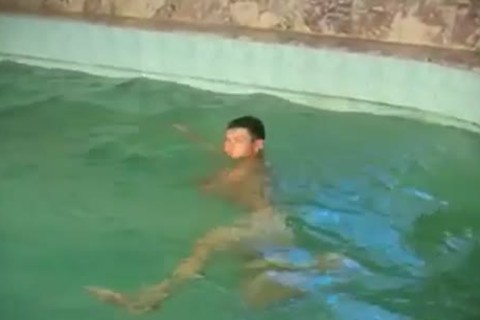 juicy twinks At The Swimming Pool