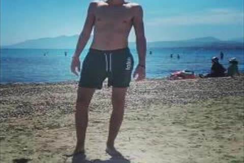 Greek muscular lad,sleazy Bubble anal & admirable dick