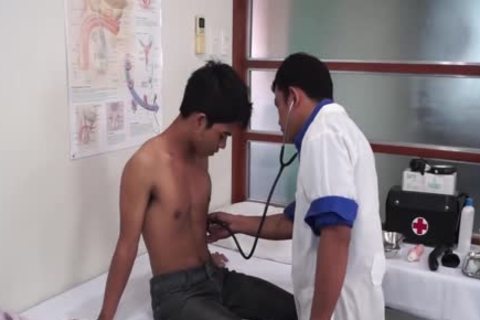 oriental boys Barebacking Medical Exam