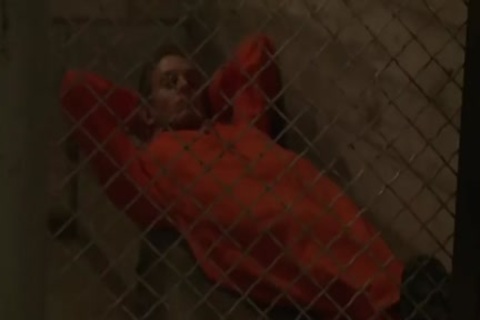 fastened Up And banged In His Brown Eye.