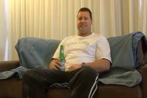 large BULL BYRON undress AND jerk off