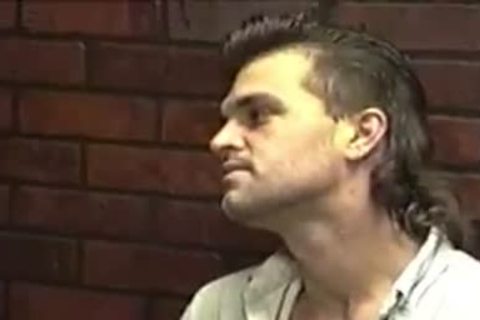 fine dilettante dude Dallas With long Hair Enjoys In A Solo Play