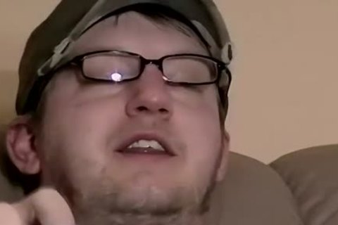 tight dilettante With Glasses Masturbates