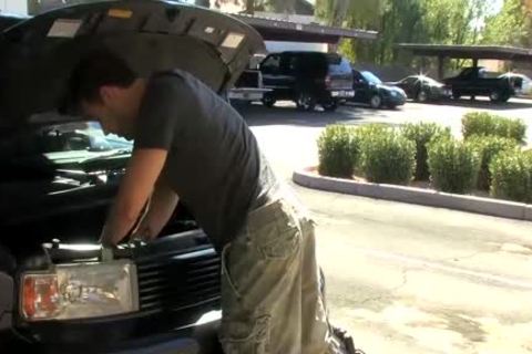 Preston Finds His Way Into Jordans booty