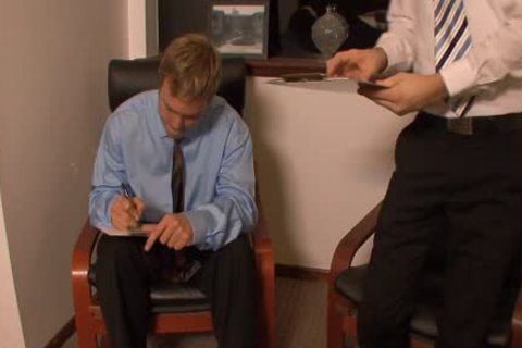 nasty homosexual men slamming In The Office