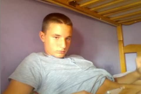 Serbian attractive lad, thick cock And Smooth thick wazoo