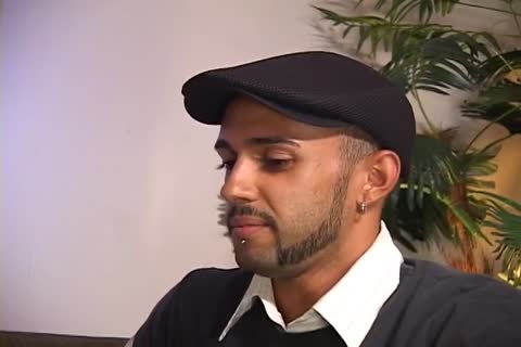 Two muscular boys Start plowing Right On The couch