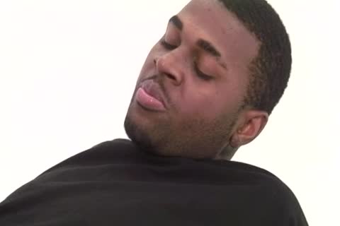 brunette hair man Sucks On A large black penis And Is plowed