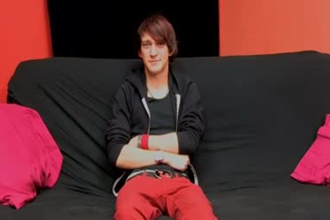 Well pumped up Emo twink Andy Kay Gives His penis A nice Rubbing