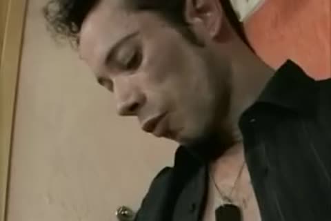 Twink_sucks_two_nice_cocks_black_and_white