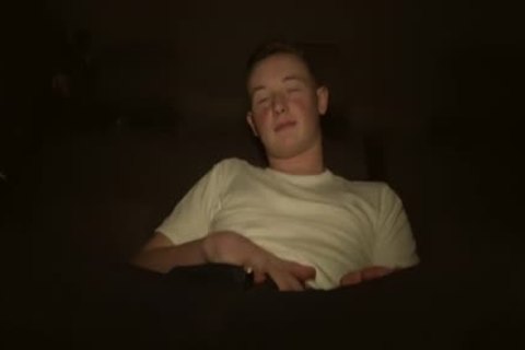 excited amateur dude Olly Tayler Solo Plays In A Moving Car