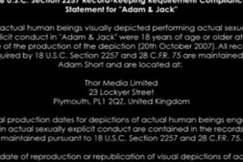 Adam & Jack Going All The Way