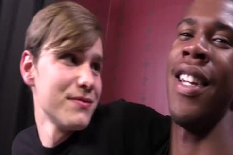 Kaiden Moss loves His First darksome penis