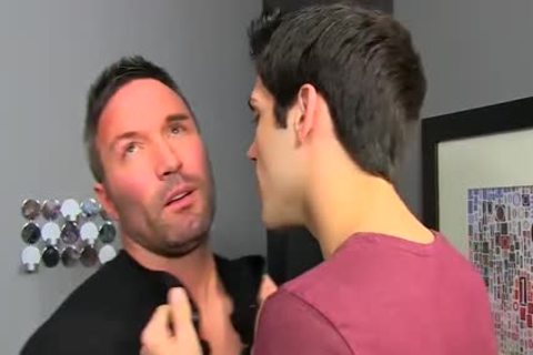 Brock Gives Aidens booty A Rimjob previous to Sliding His weenie In