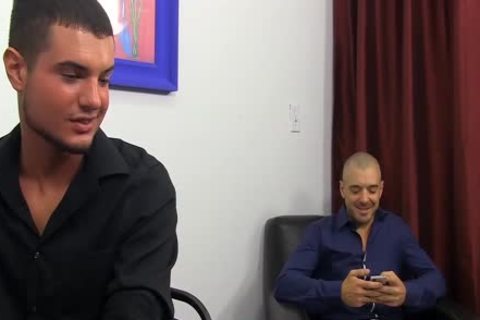 Kris Anderson And Trevor Bridge Practice butthole sex On The Job