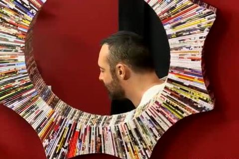 massive brawny hairy Daddy Brad Kalvo Tries Benjamins butt