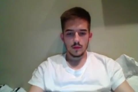 str8 lad Shows His large 10-Pounder On web camera - Jerkit.net