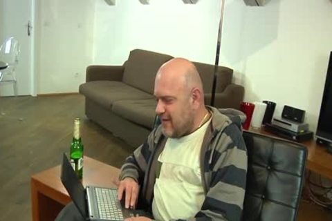 Bald guy Licks His Younger allies butthole And Sucks His cock