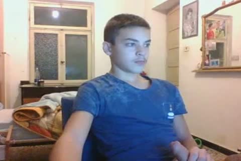 18 YO Mexican Jerks His large dong