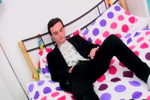 gracious Matt Enjoying His Uncut knob And Splashing Out spooge