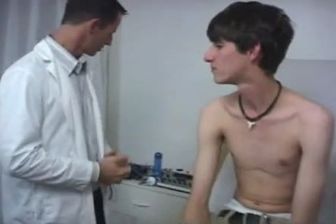 lovely lad gets penis Tugged By Doc