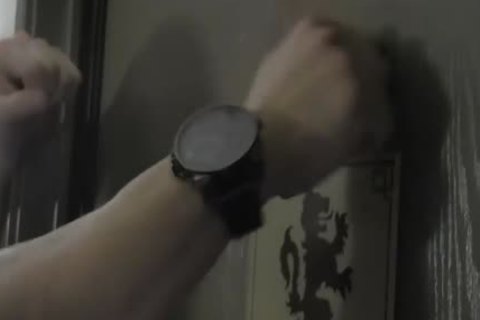 Twinkie wazoo poked homosexual Muscled Hunk And Hes Loving It