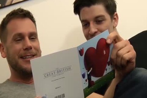 Muscled Hunk Feeds The teen His large Hard Uncut penis