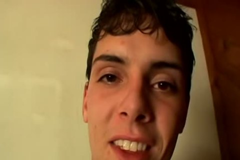 Straight lad spooge Facial - Alexxx