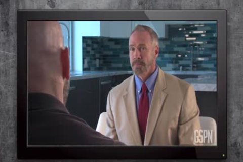 Buff black Masseur ejaculates